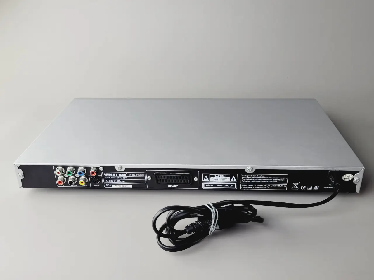 Billede 7 - ⭐️· UNITED DVD-afspiller Model DVD 6080