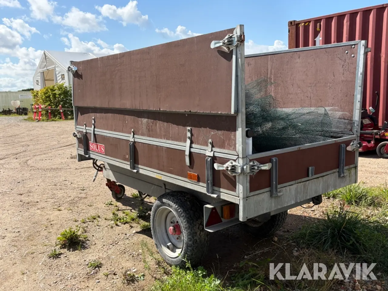 Billede 5 - Tiptrailer Solus 20.2 med hydraulisk tip