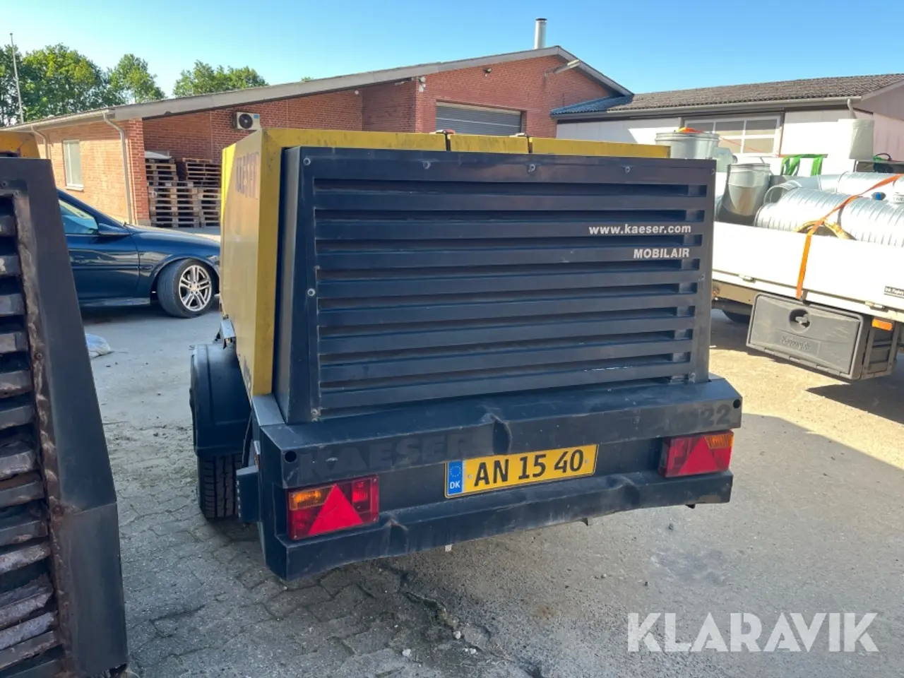 Billede 2 - Mobil kompressor Kaeser M122