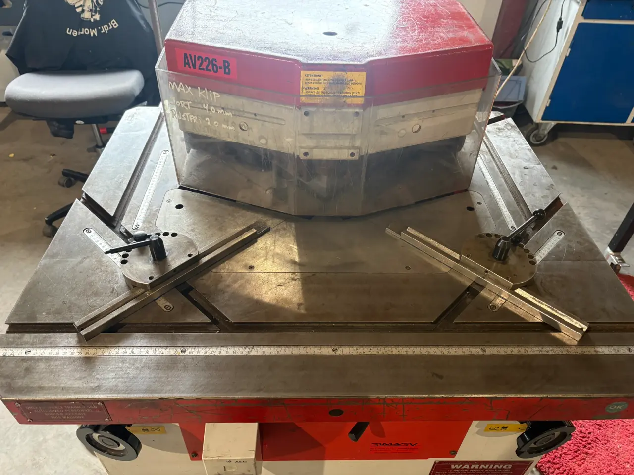 Billede 2 - SIMASV AV-226/B hydraulisk hjørneudklinker