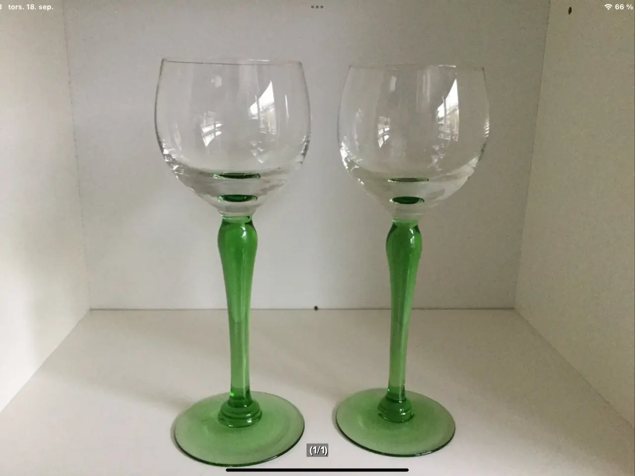 Billede 1 - Vin glas