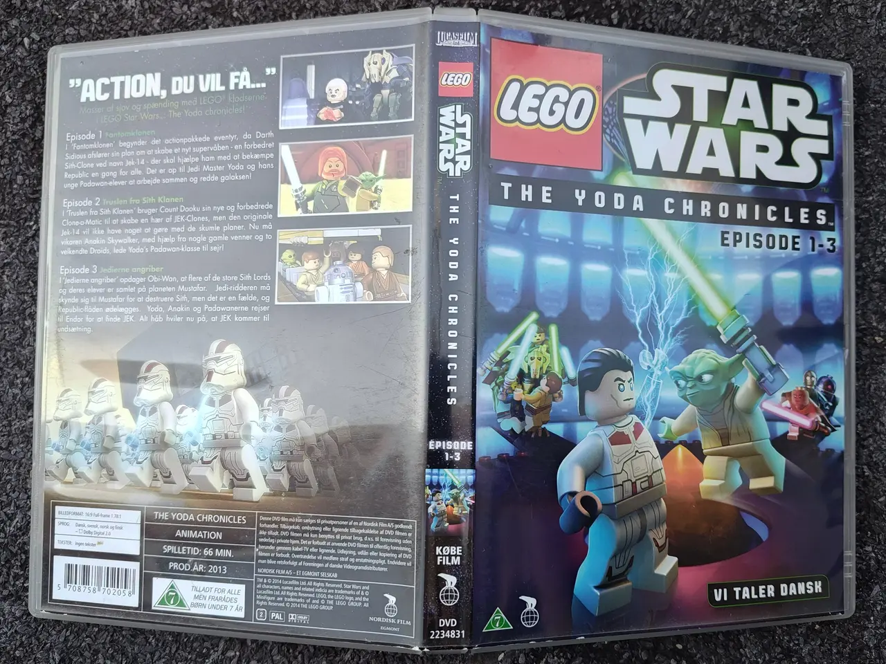 Billede 2 - Lego Star Wars The Yoda Chronicles Episode 1-3 DVD
