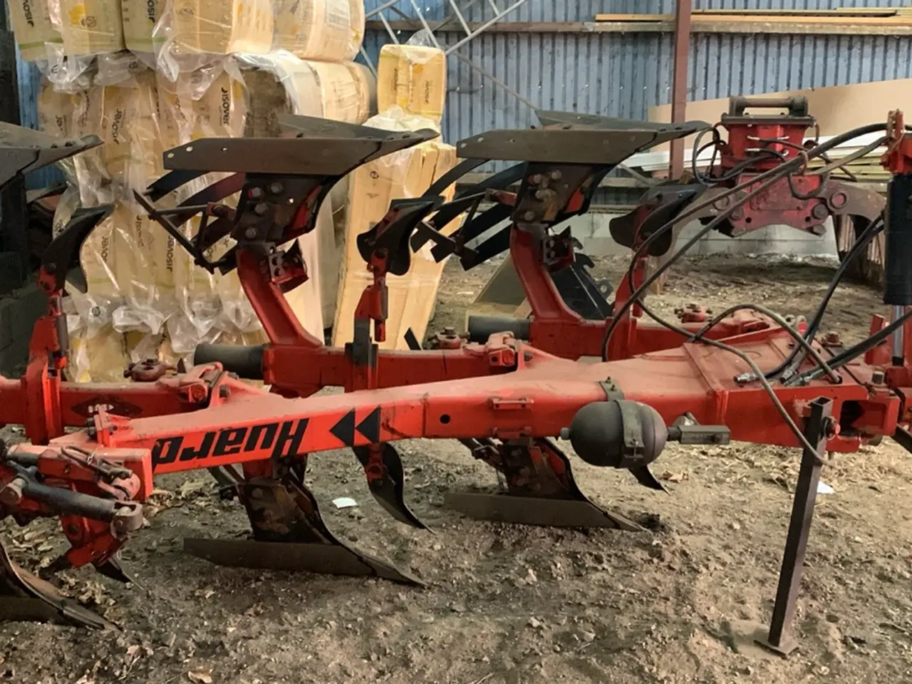 Billede 2 - 3 furet vende plov Kuhn