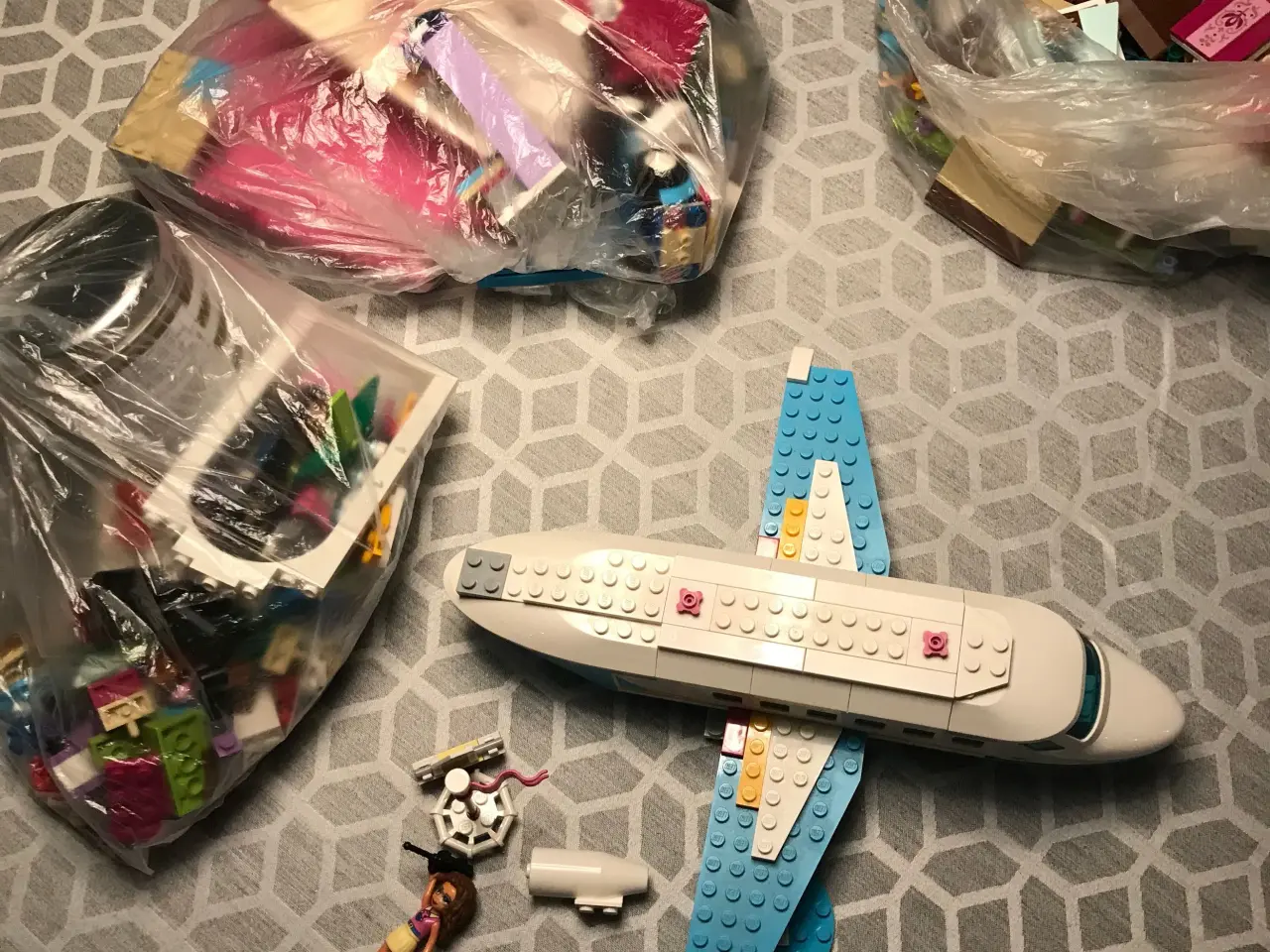 Billede 5 - LEGO Anna og Elsa Slot, fly mm.