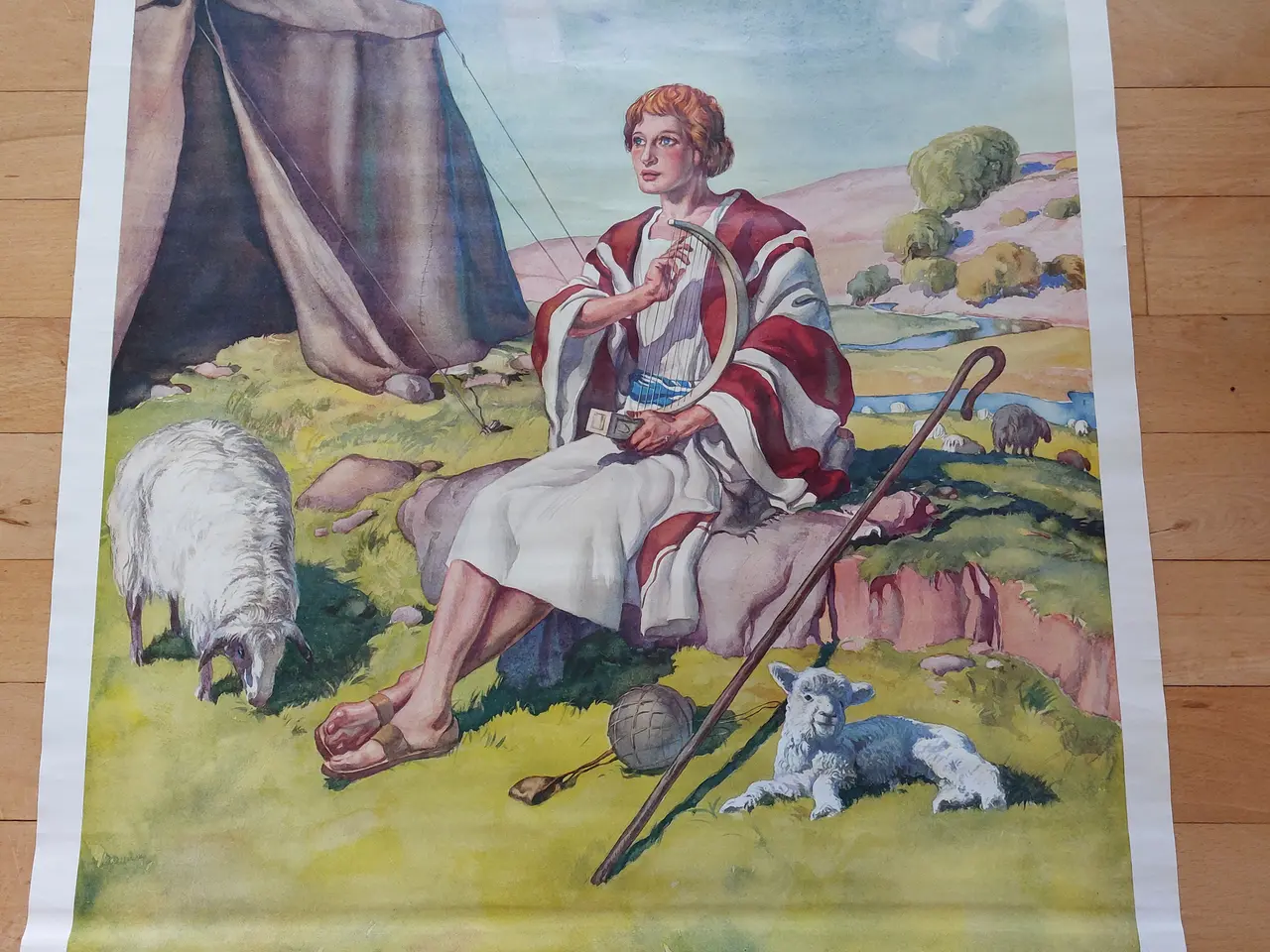 Billede 10 - Plakat Billede af Jesus og andre mensker 