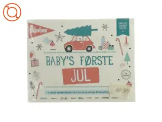 Babys første jul fotokort fra Milestone (str. 15 x 11 cm)