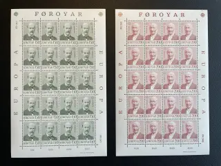 Færøerne helark afa 47-48 - Postfriske