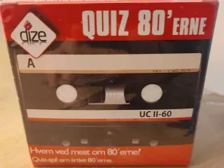 Quiz 80'erne