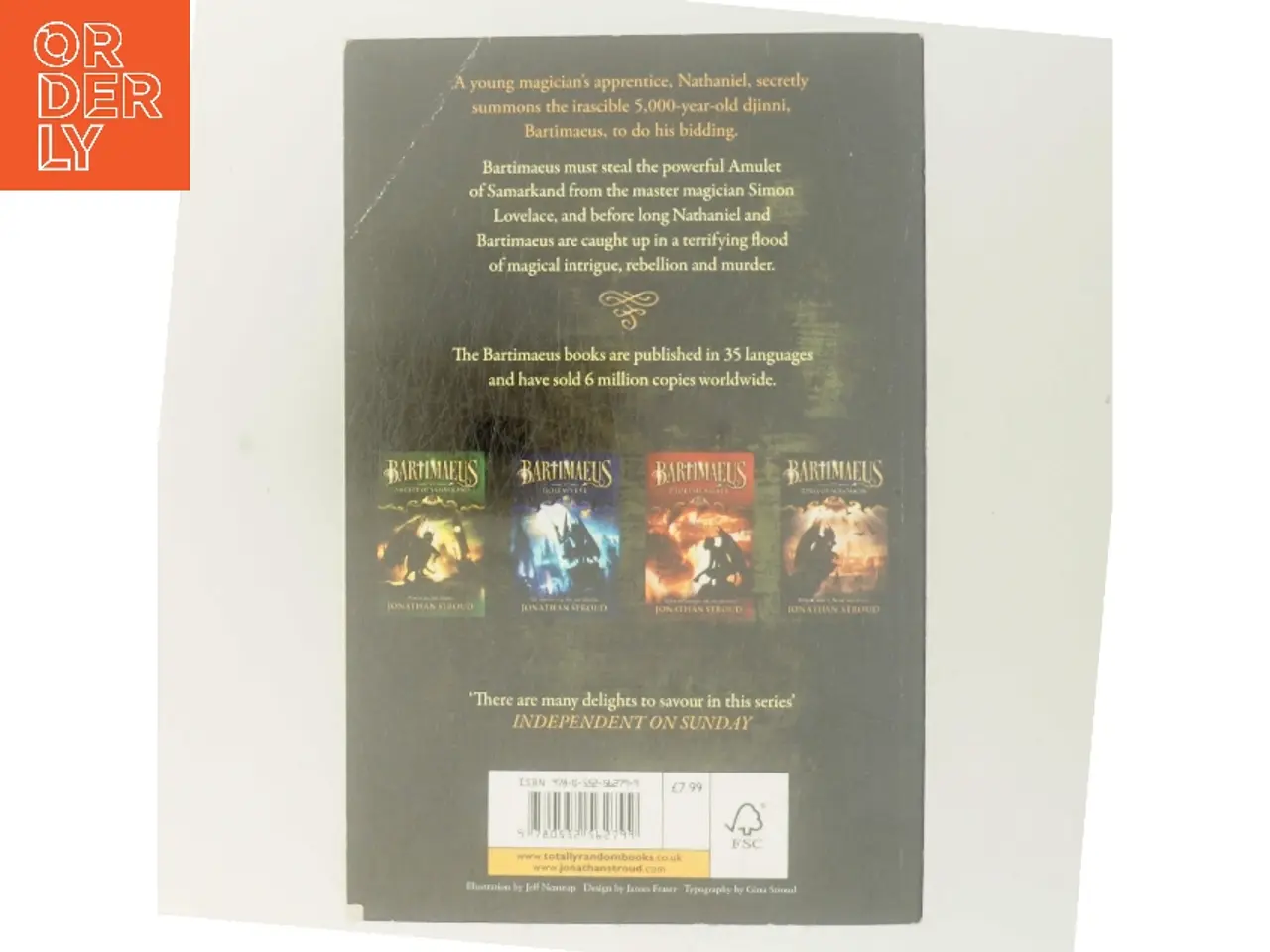 Billede 3 - The amulet of Samarkand af Jonathan Stroud (Bog)