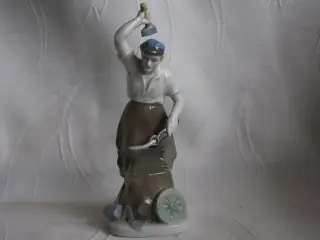 Porcelænsfigur af smed