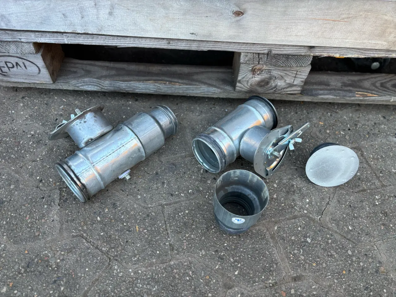 Billede 2 - Ventilations spjæld 195 dele - Pris: 2300 kr