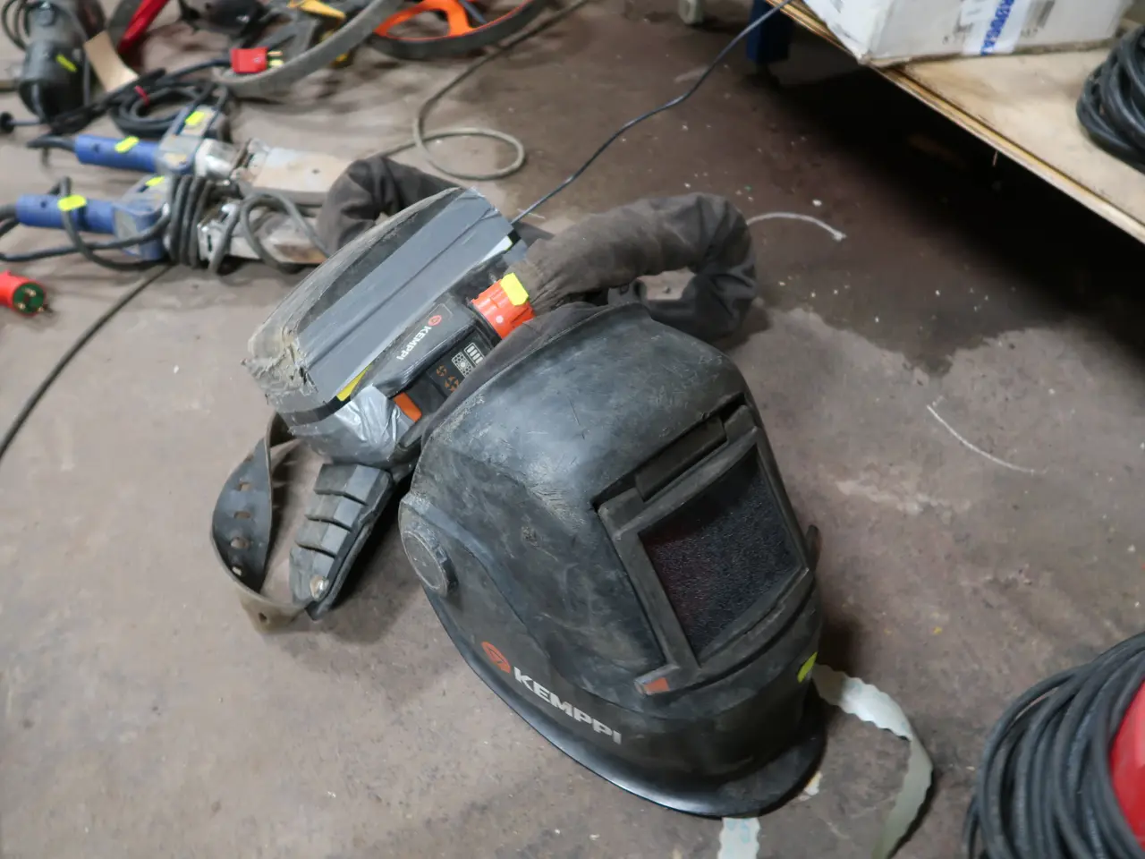 Billede 1 - Friskluftmaske KEMPPI med filter KEMPPI PFU 210e