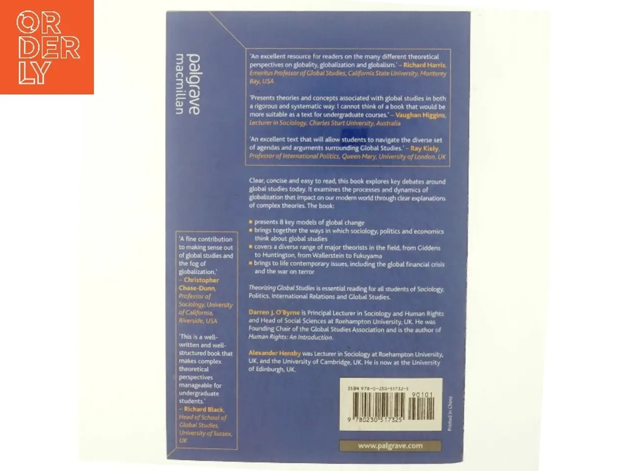 Billede 3 - Theorizing global studies (Bog)