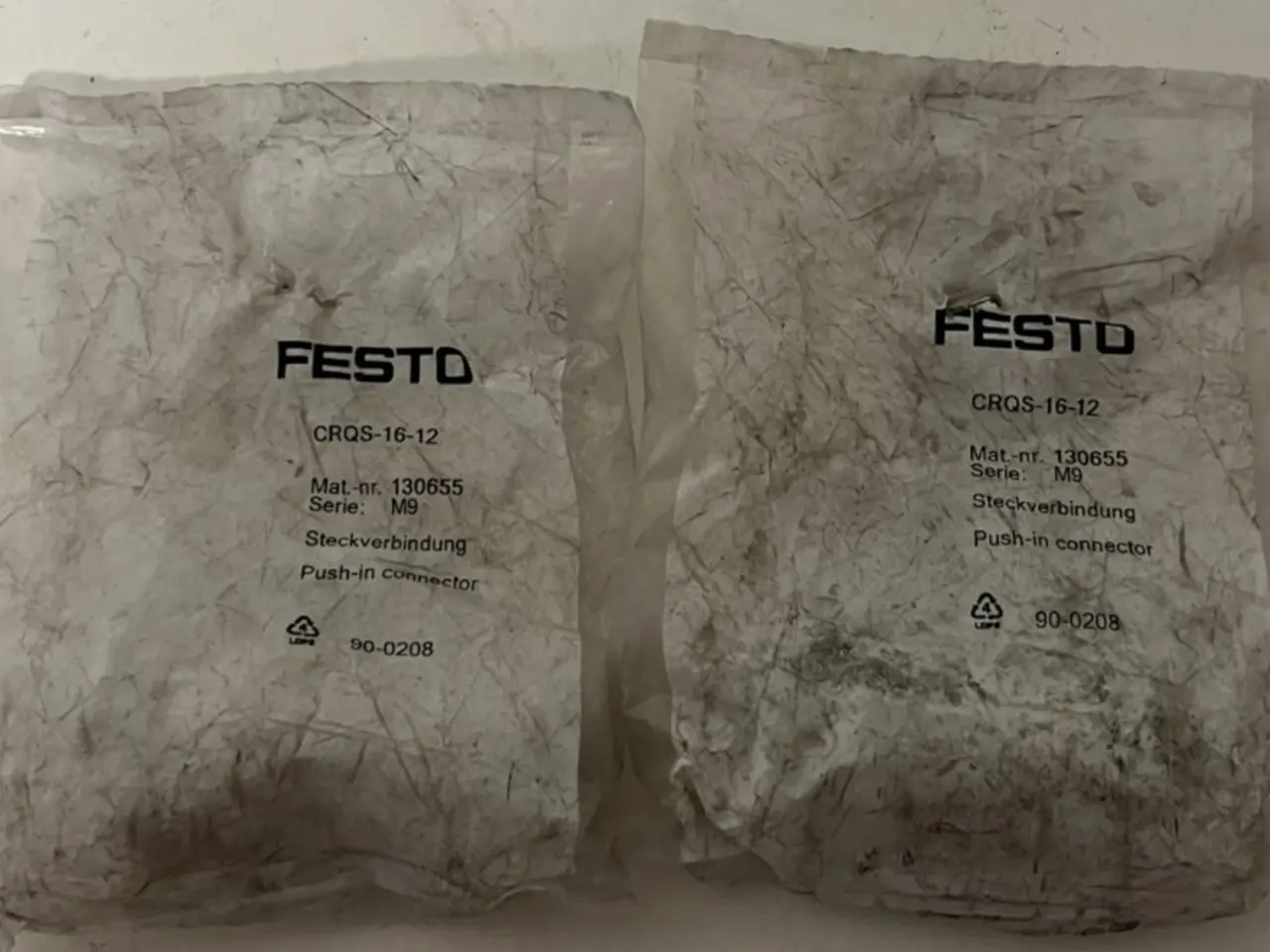 Billede 1 - Festo CRQS-16-12 130655 Push-In stik Pneumatic 2x