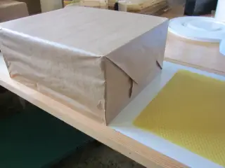 Bivoks, 12X10 grøn pulje