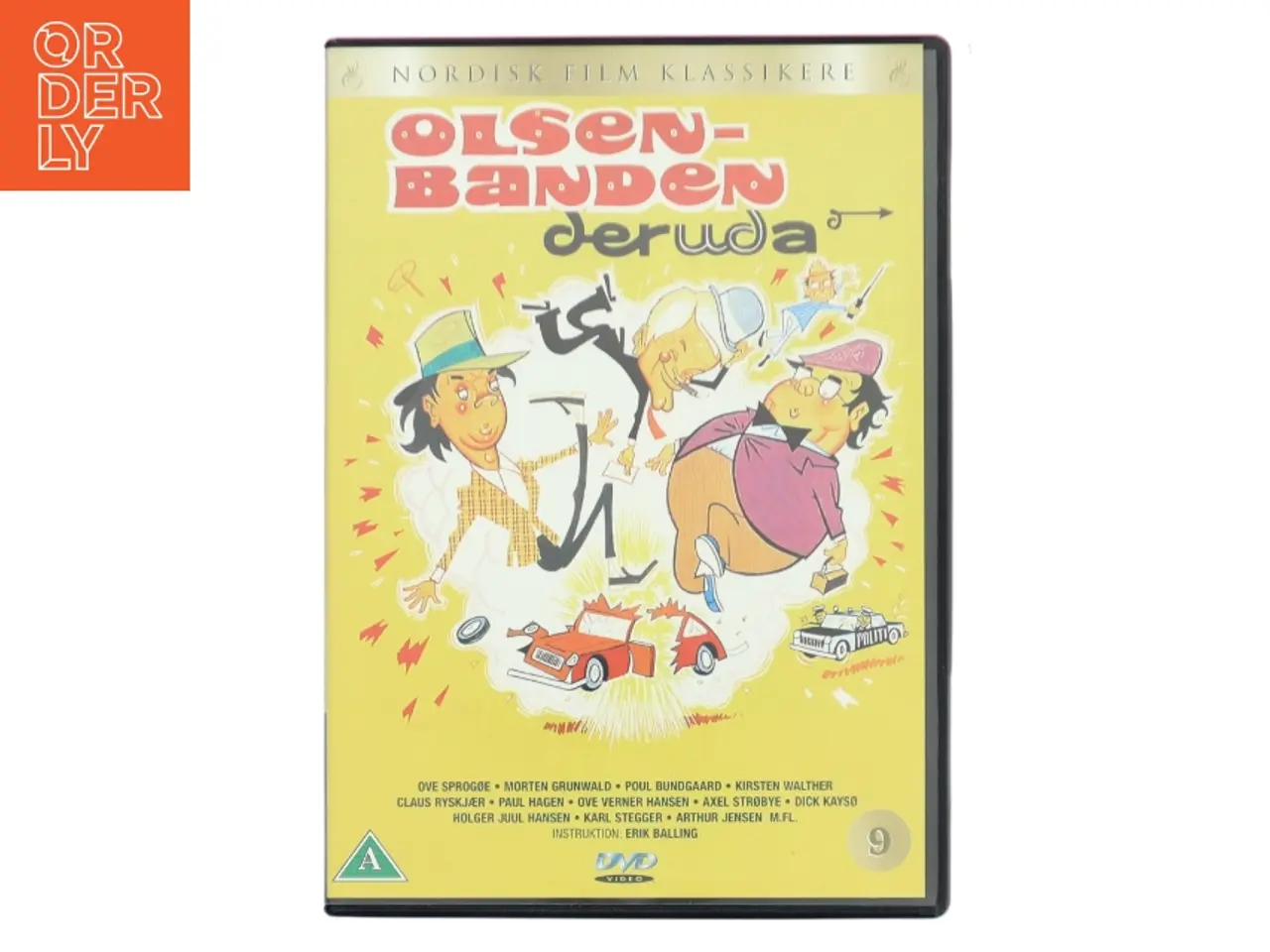 Billede 1 - Olsen Banden 9 - Deruda' med Ove Sprogøe (DVD)