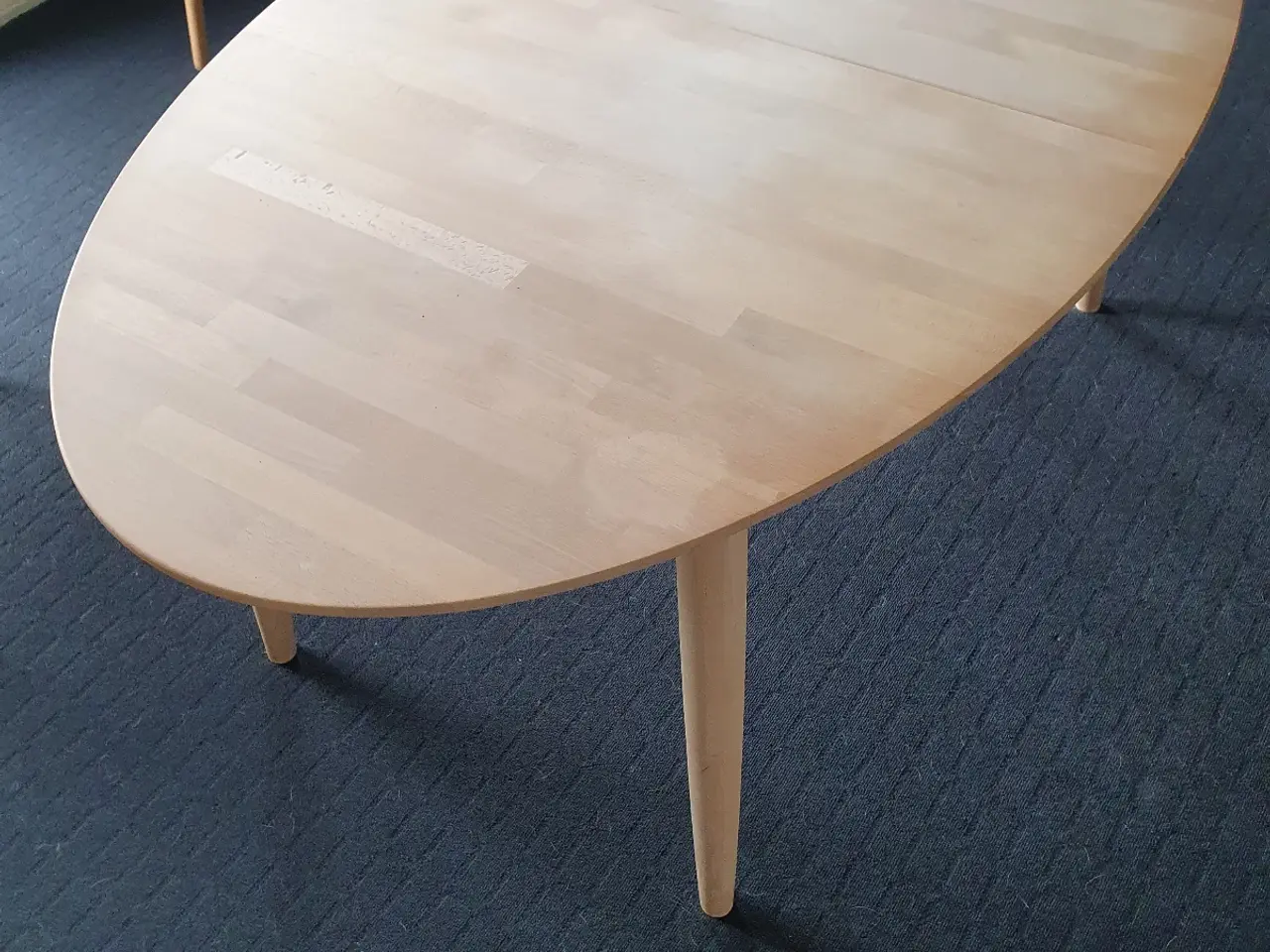 Billede 1 - Bøgetræ spise bord skal sælges.