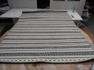 Gulvtæppe KILROY INDBO Braga Sort 190x290