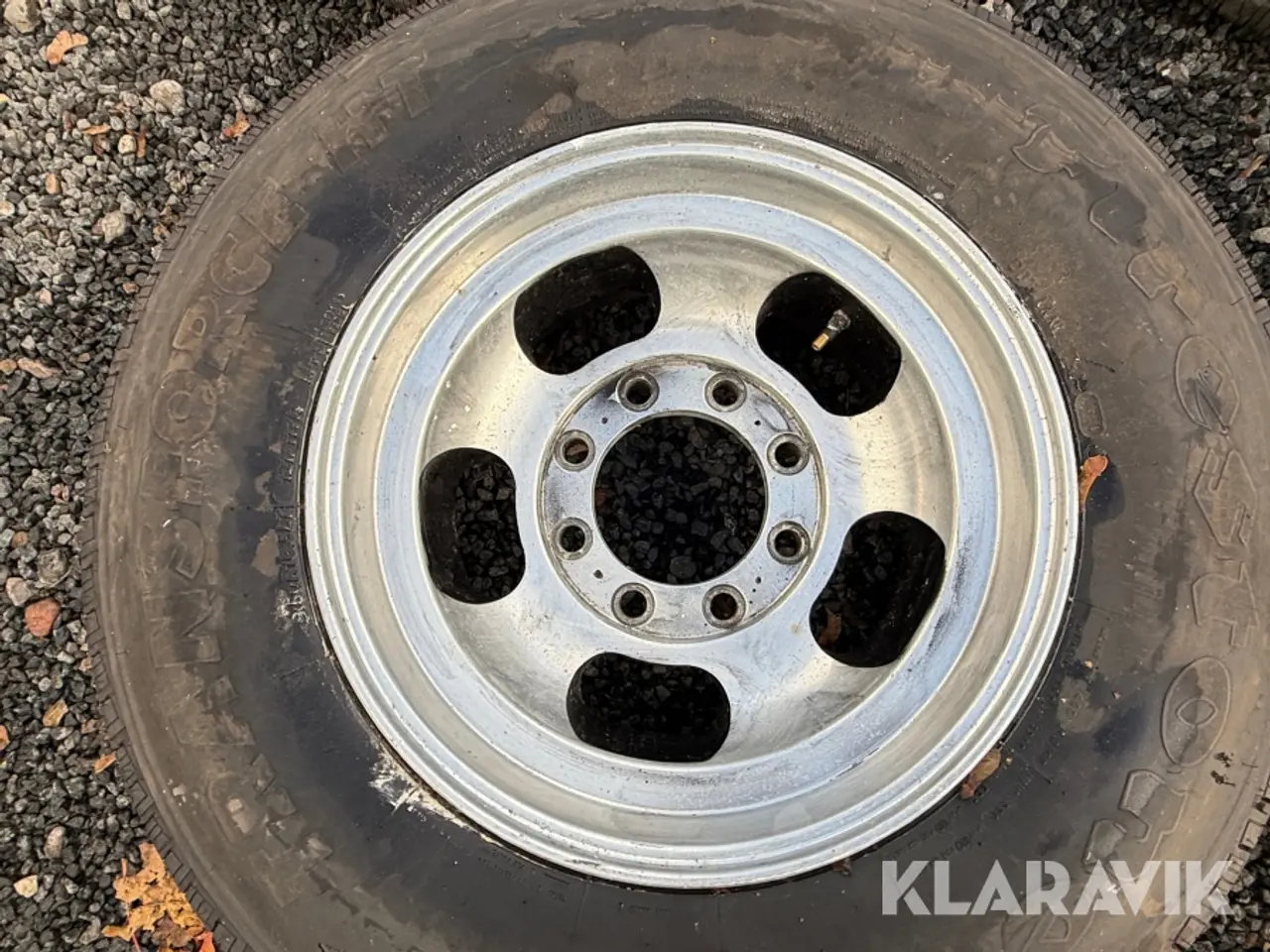 Billede 9 - Dæk og fælge Firestone Chevy Van 4 styk