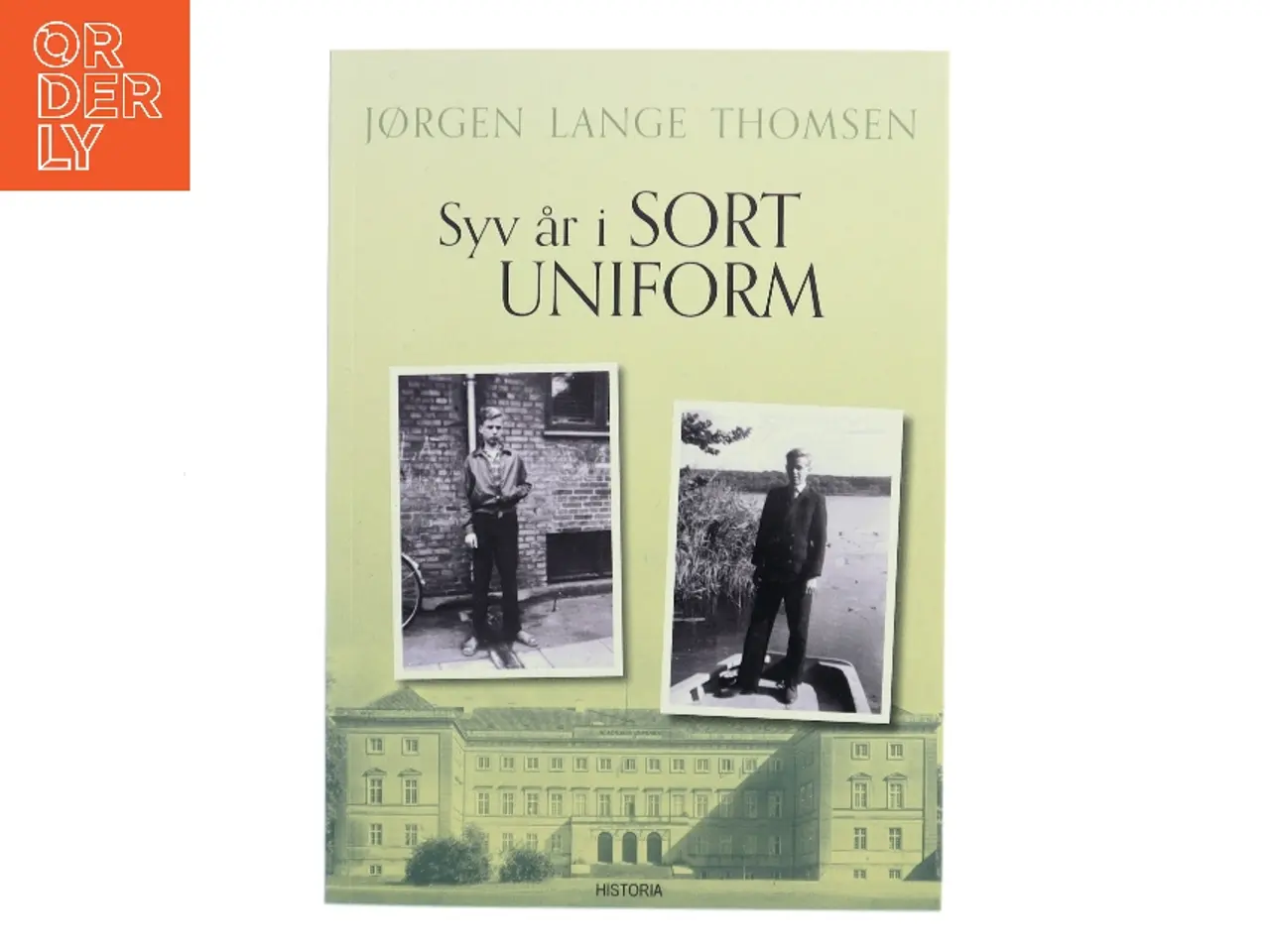 Billede 1 - Syv år i sort uniform af Jørgen Lange Thomsen (Bog)