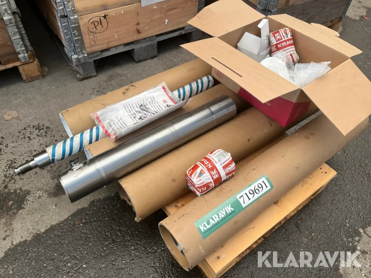 Billede 1 - Hydraulik stempler Kramp C25 Cronus II 4 styk