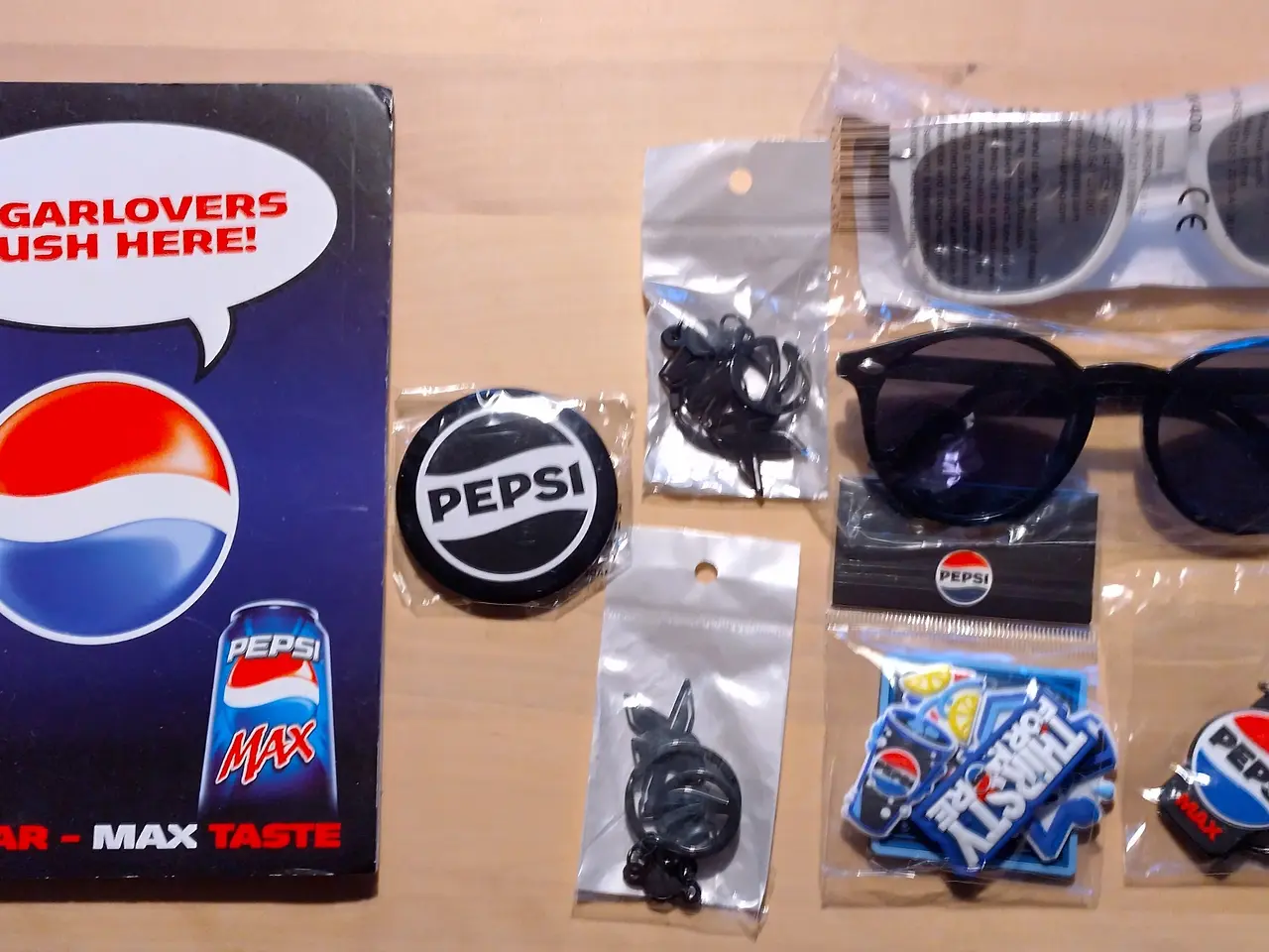 Billede 1 - Diverse Pepsi Max Ting