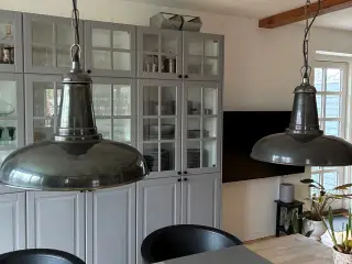 Spisebordslamper, Antik sølv