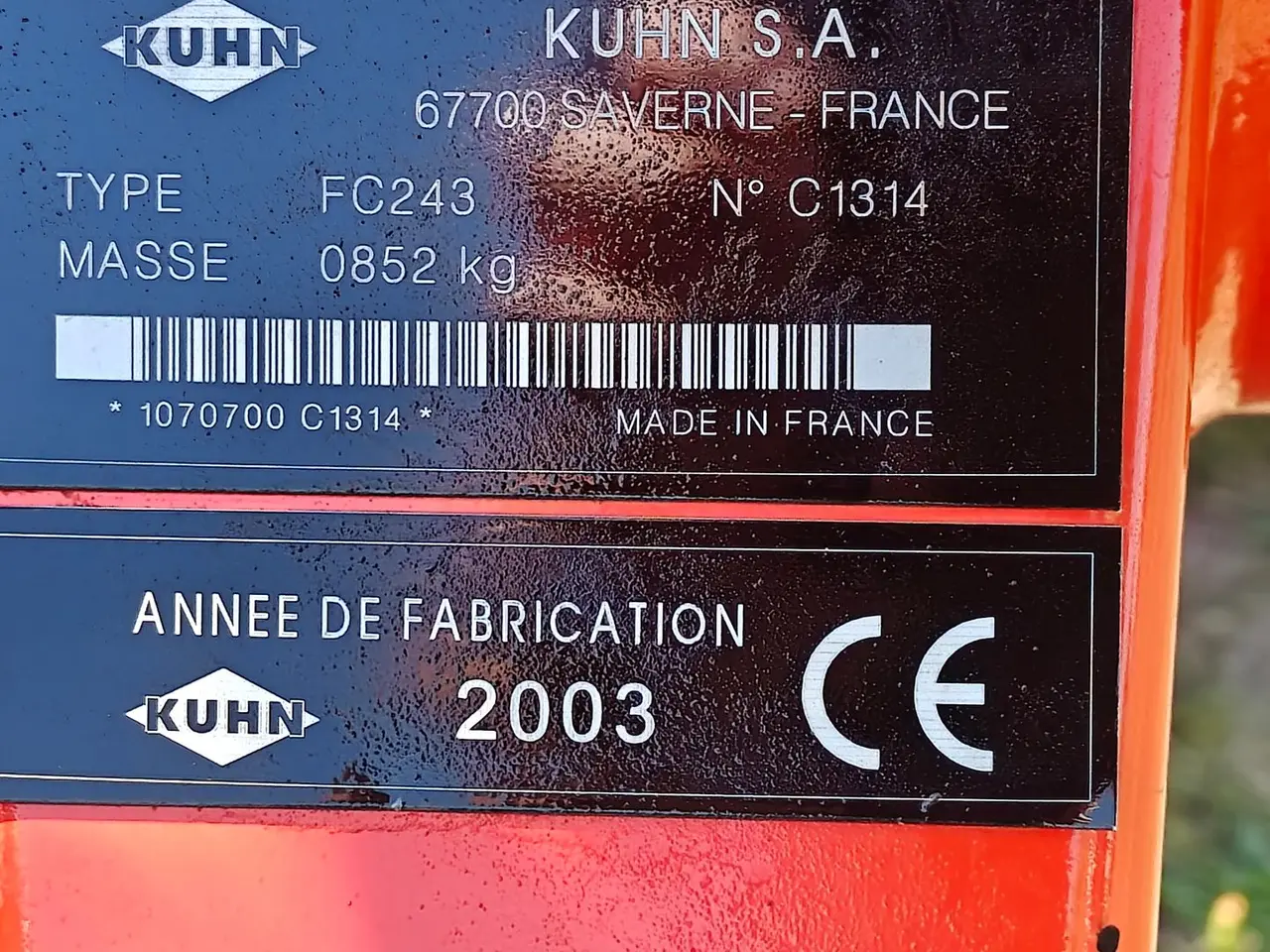 Billede 7 - Kuhn FC243 Med Crimper