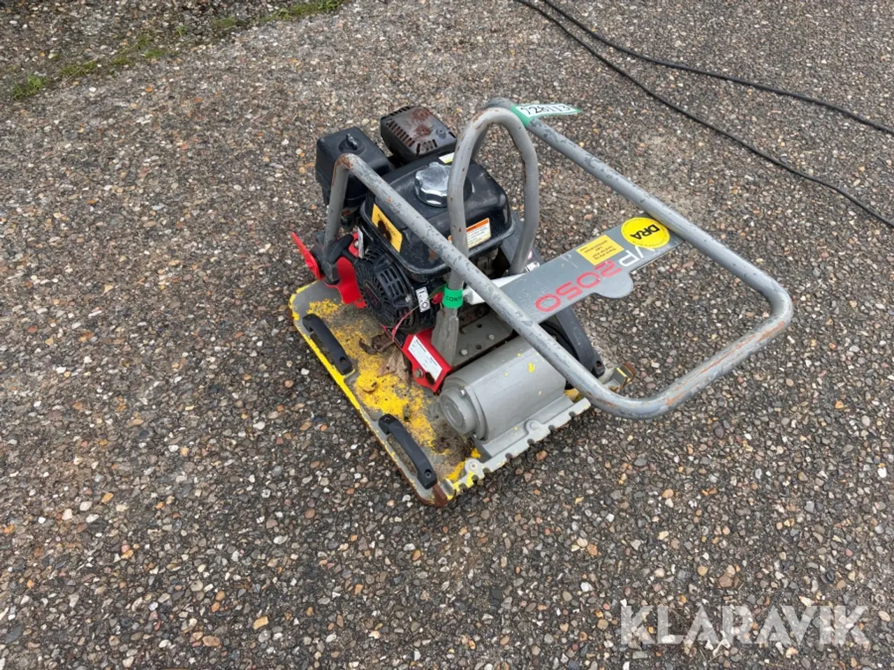 Billede 3 - Pladevibrator Wacker VP2050A 1 styk