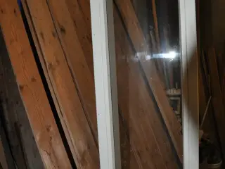 Fastkarms vindue med 4mm glas