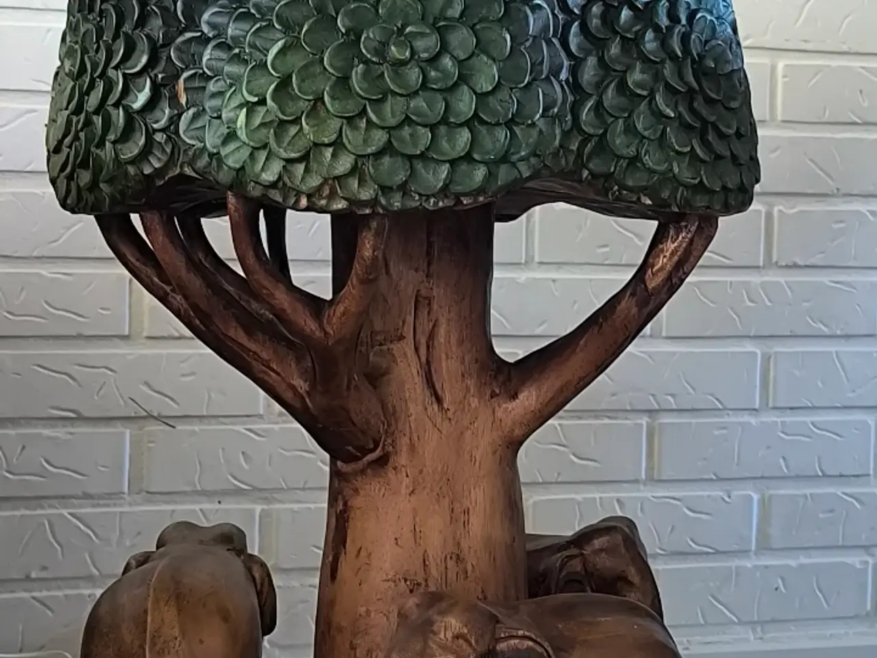 Billede 2 - Smukt og unikt elefant bord