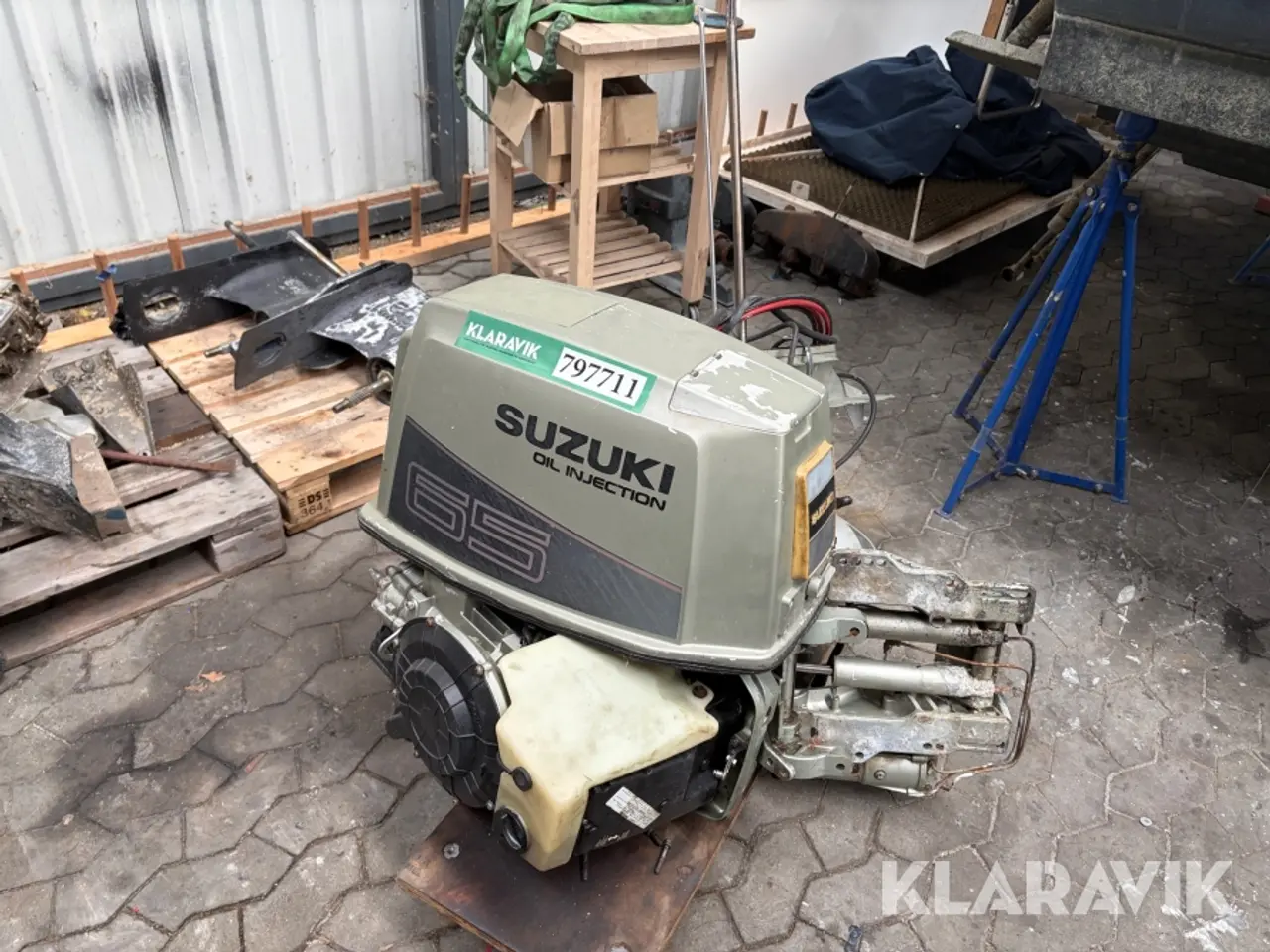Billede 4 - Påhængsmotor Suzuki DT65 oil injection