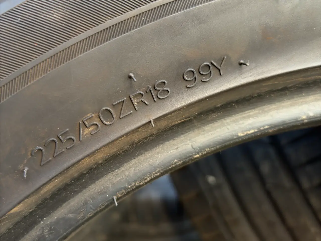 Billede 3 - Hankook 4 stk sommerdæk – 18” – 225/50 & 255/45