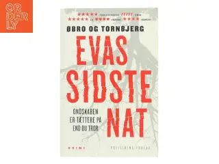 Evas sidste nat af Jeanette Øbro Gerlow (Bog)