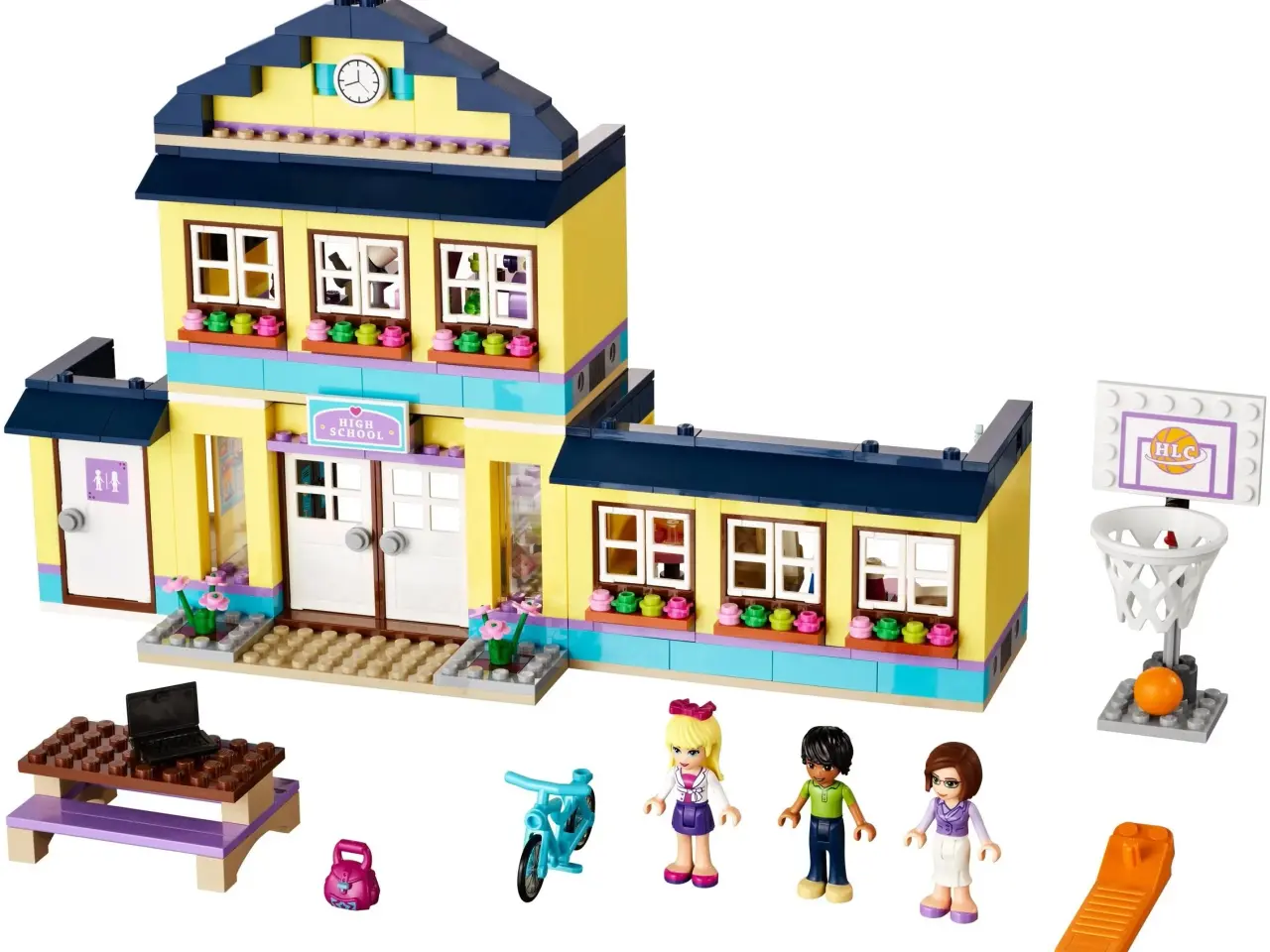 Billede 1 - LEGO Friends Heartlake Folkeskole model 41005