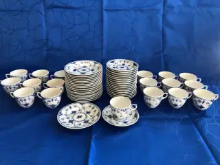 Musselmalet halvblonde