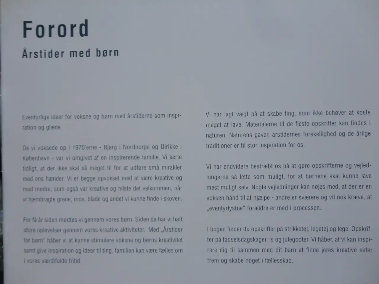 Billede 2 - Årstider med børn :