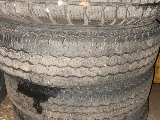 Trailer hjul med fælge, 155 R13, 13 tommer