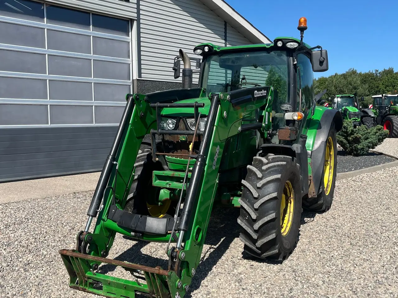 Billede 9 - John Deere 6125R AutoPower med frontlæsser