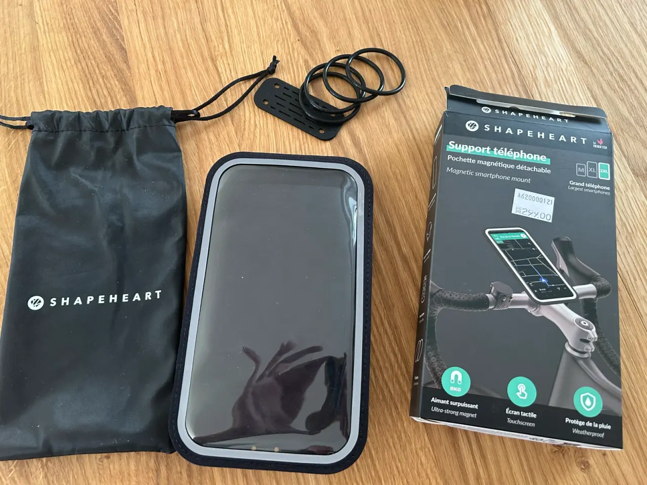 Billede 1 - Mobilholder cykel Shapeheart 2XL