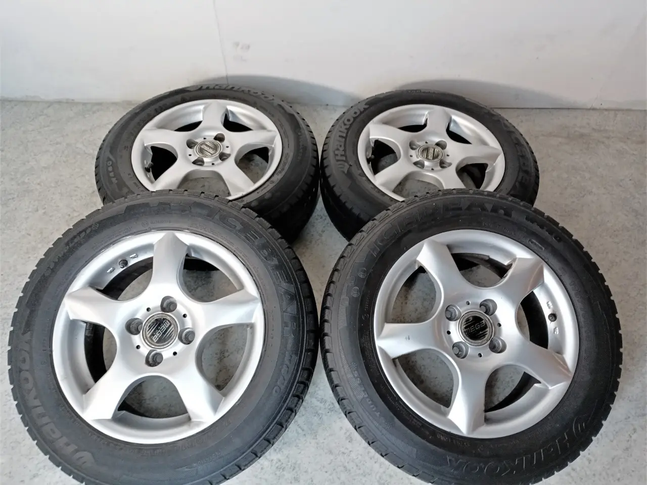 Billede 3 - 4x100 14" ET35 MegaWheels vintersæt