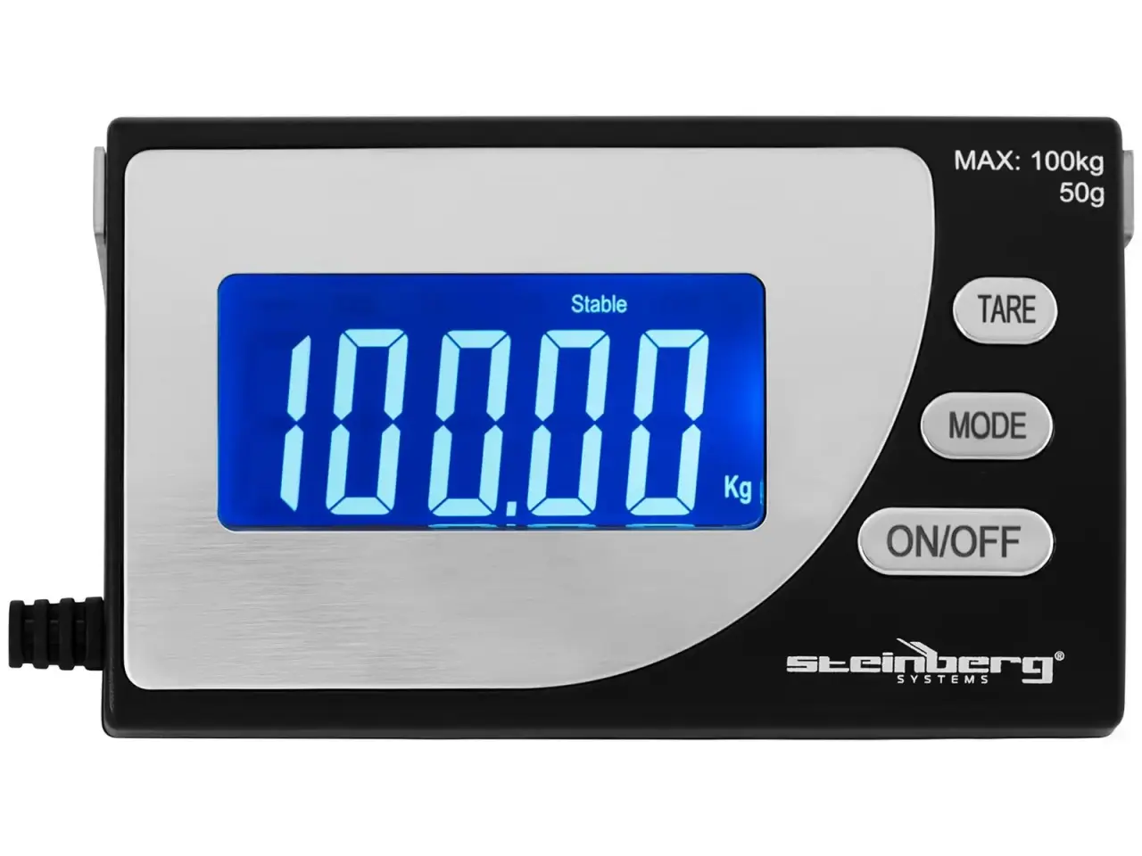 Billede 2 - Pakkevægt – 100 kg / 50 g – eksternt LCD