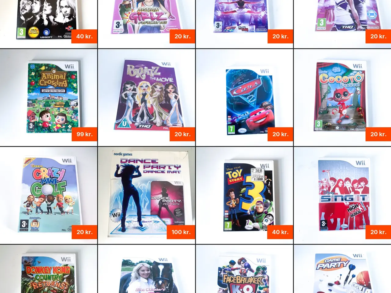 Billede 6 - Blandede Nintendo Wii spil - Priser fra 20 kr.