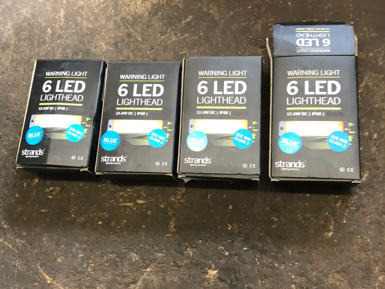 Billede 1 - Blå LED lygter ( nye )
