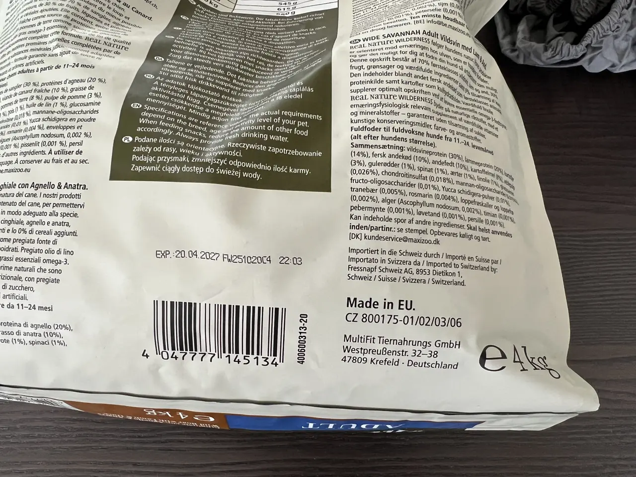 Billede 3 - Real Nature - Wilderness hundefoder - 4 kg