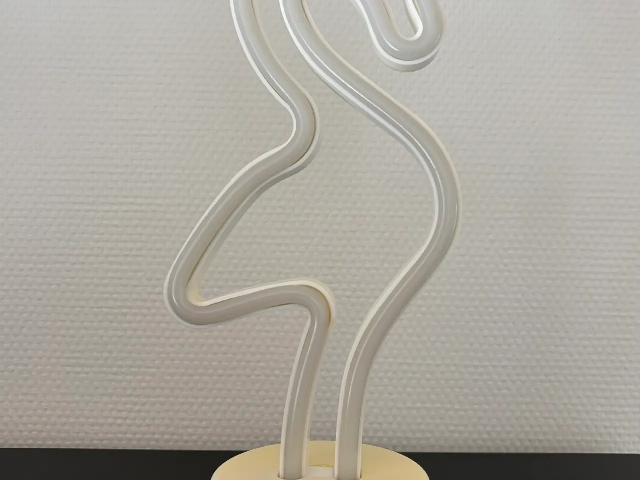 Billede 2 - Flamingo bordlampe m. pink lys