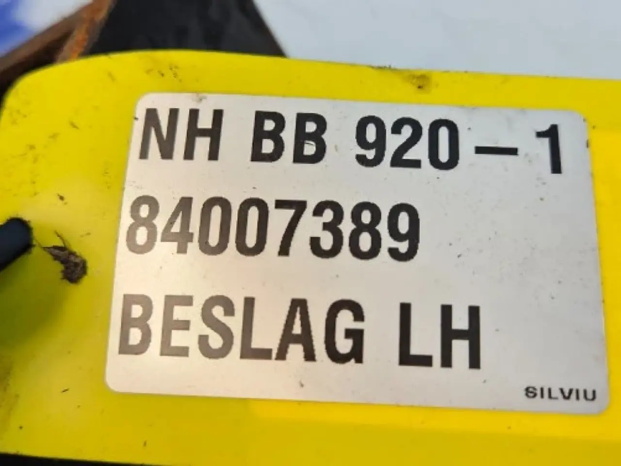 Billede 12 - New Holland BB920 Beslag L. 84007389