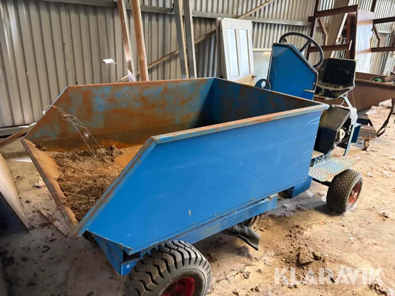 Billede 1 - Minidumper selvkørende med hydraulisk tip.