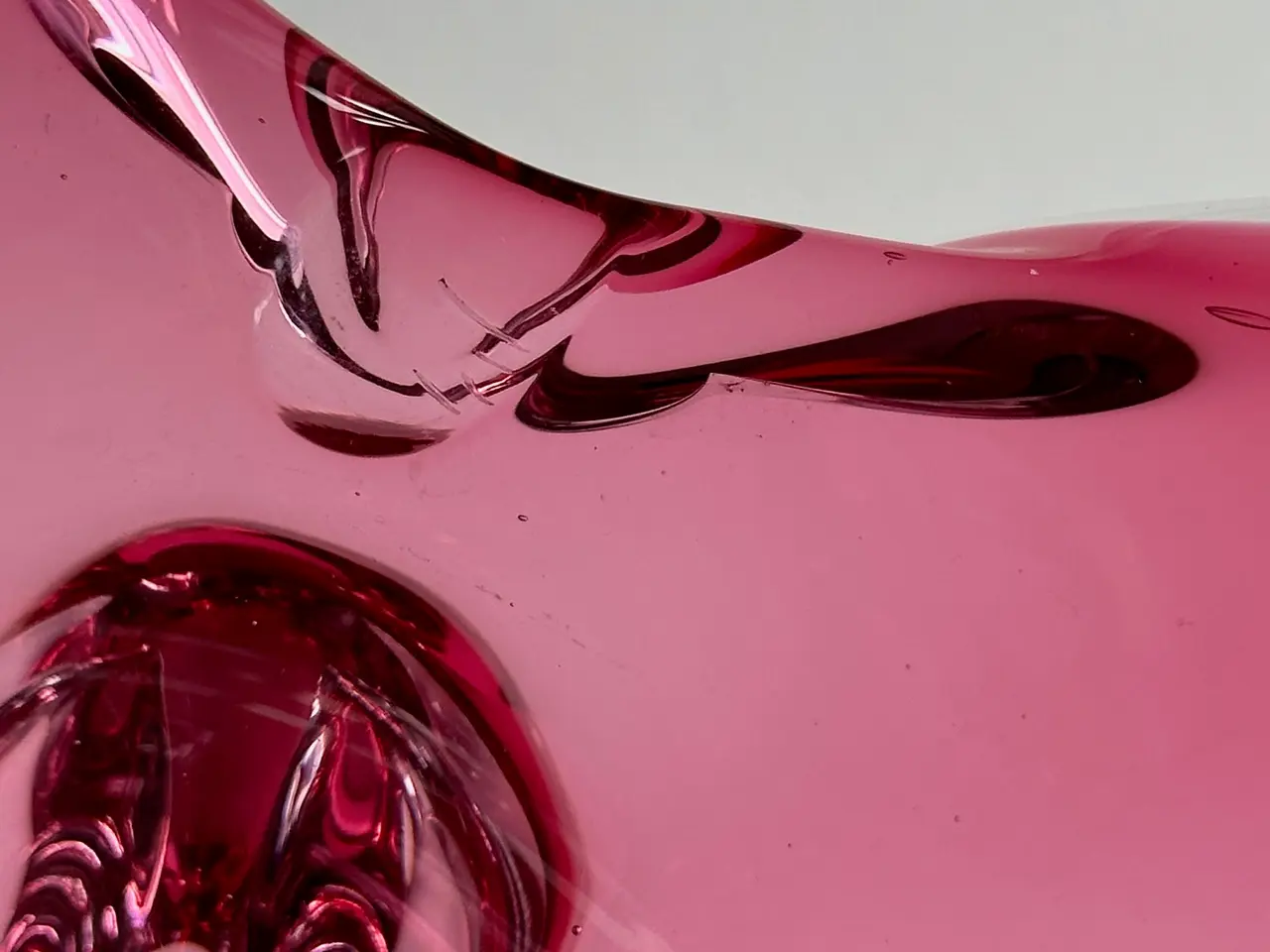 Billede 7 - Tjekkisk flammeskål, pink