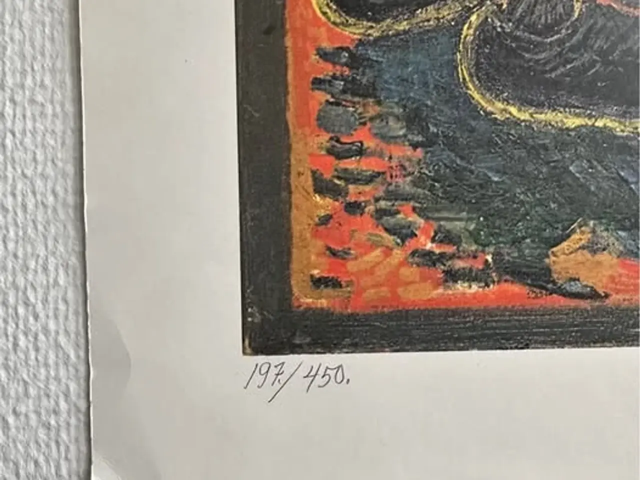 Billede 2 - Litografi Kay Christensen “Miriam”